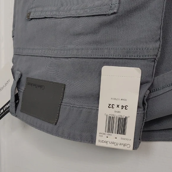 Calvin Klein Jeans Gray Pants - Picture 2 of 8